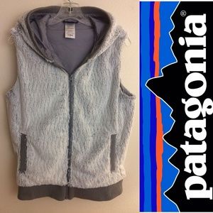 Patagonia Conejo Fleece Vest with Hood Women's L